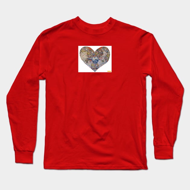 Love Is The Answer, Love Is The Cure. Long Sleeve T-Shirt by sunandlion17